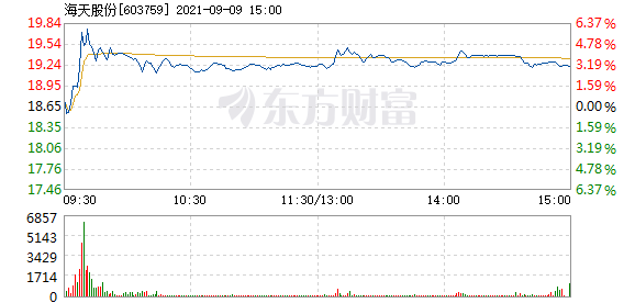 海天网络盘内惊现异动，股价快速飙升5.87%！